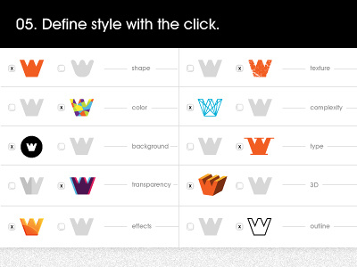Interactive visual logo design questionnaire - extended logo logo design logo designer questionnaire