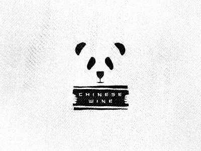 Chinese wine asia china logo logo design logo designer panda wine