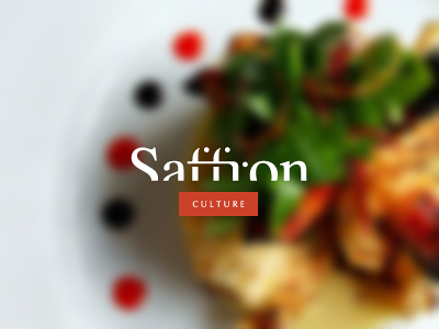 Saffron Culture logo design