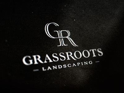 GR monogram freelance freelance logo designer freelancer landscaping logo logo design logo designer logos monogram srdjan kirtic type typography wizemark