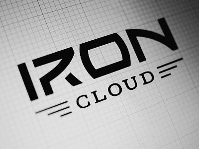 IronCloud logo design