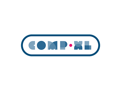CompXL logo lettering logo logo design