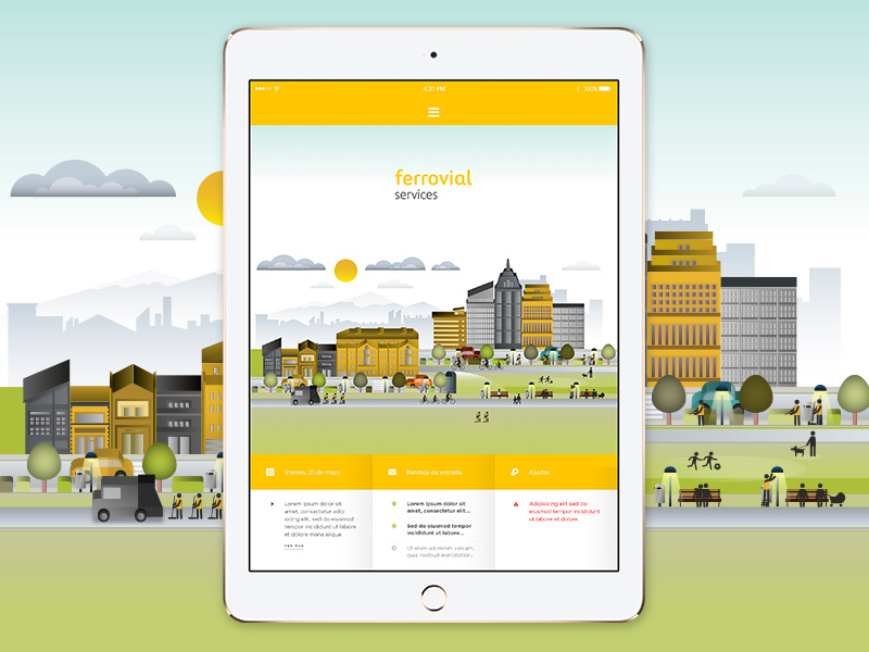 Inspirasi #33 - UI / UX Design Smart City Web / App
