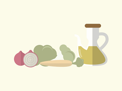 Salad flat flat design food foodie healthy icon illustration minimal vector