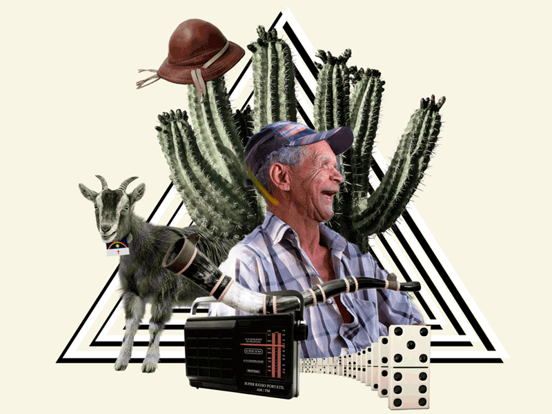 Old brazilian man after effects animated gif brazil collage design photoshop