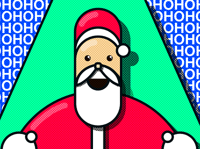 Santa Claus christmas design illustration vector
