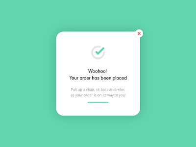 Daily UI #16 - popup by Nick Cave on Dribbble