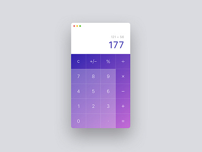 Daily UI - Calculator