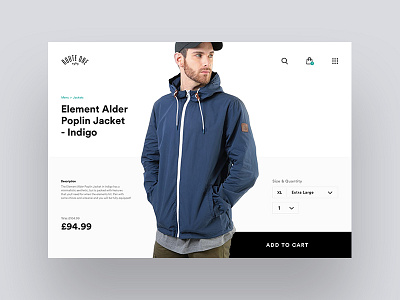 Daily UI - Single Product ui ui design user experience ux web web design