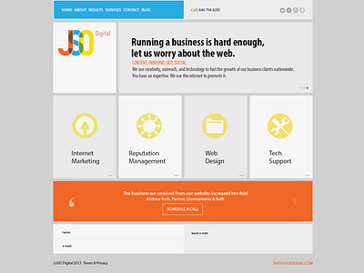 JSOdigital homepage