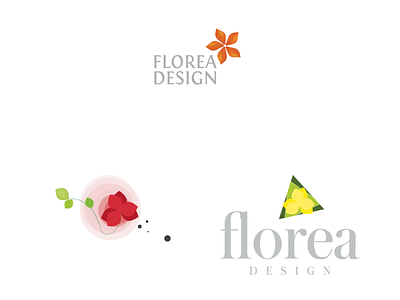 florea design branding design icon logo minimal vector website