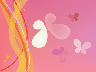 butterfly branding design illustration logo minimal spring vector