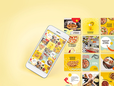 Pizzeria Celentano social media content content design instagram instagram post media content pizza pizza branding social social media