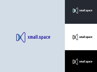 Xmall.space logotype agency app branding design graphic graphic design icon identity identity branding illustration logo logo design logotype logotypes ui ux vector web