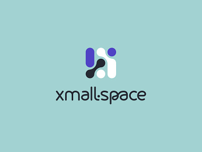 Xmall.space logotype. Version 3