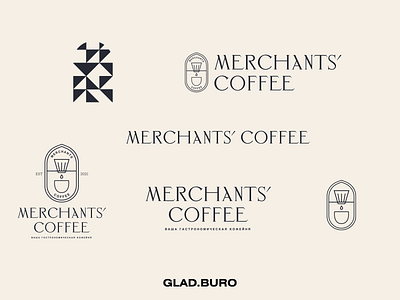 Merchants coffee shop identity branding cafe cafe identity cafe logo coffee coffee shop design graphic design identity logo logotype