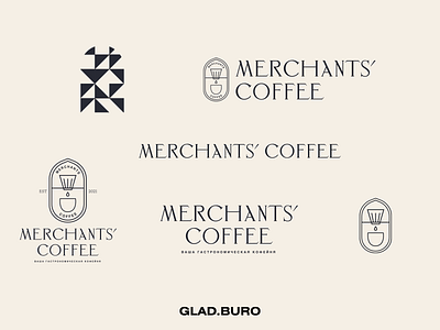 Merchants coffee shop identity