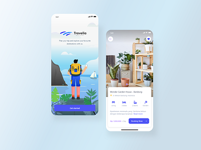 Travel App User Interface Mobile app app design app icon dasboard dashboard design dashboard ui design flat illustration mobile app mobile app design mobile ui ui ux