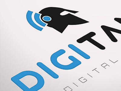 Digitans Brand Redesign Preview black blue brand branding ci design digital logo presentation redesign relaunch titan