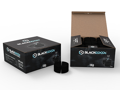 Package Design and Branding BLACKCOCOs Diamond Edition