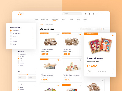 E-commerce website