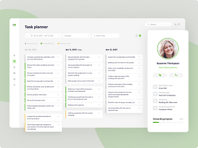 Onboarding app — task planner