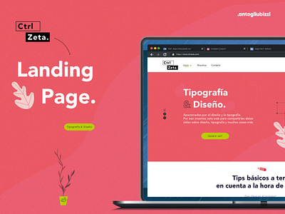 Ctrl Zeta-Landing Page