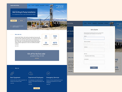 Well Drilling Website