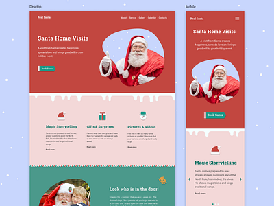 Santa Home Visits Website