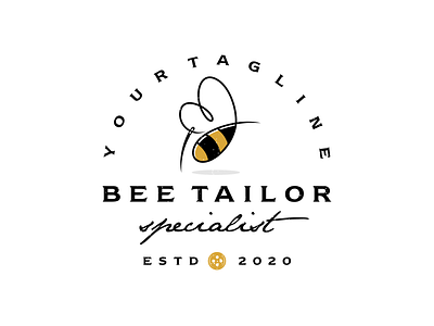 VINTAGE LOGO TAILOR bee sting tailor vintage logo