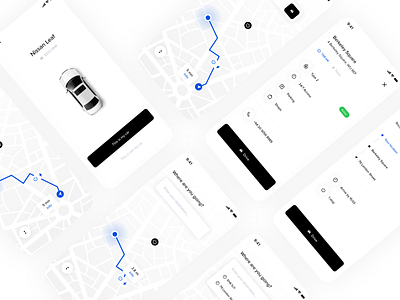 Docked UI Route Planning concept conceptual design electric car electric vehicle green energy ios mobile mobile design product product design ui ux