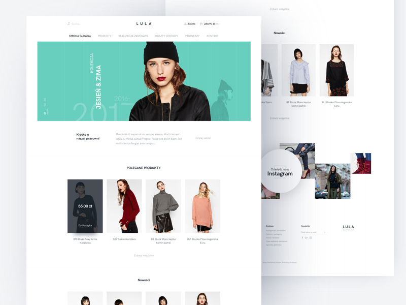 Fashion Store by Chris Krupa on Dribbble