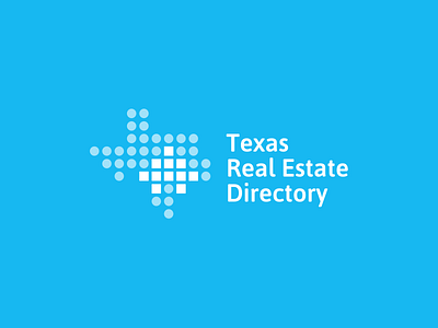 Texas Real Estate Directory Logo identity logo logo design symbol visual identity