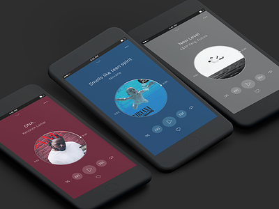 Music player experimentation experimentation figma interface design minimal minimalist mobile mobile design music ui ui design