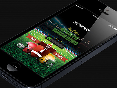 Betbomb iOS App betbomb free online sports wagering gaming mobile app ios app nba mobile app nfl mobile app nhl mobile app online betting mobile app