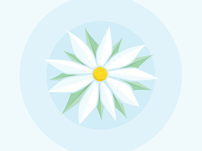Daisy, Daisy Give Me Your Heart To Do daisy equinox exercise flower flowers icon illustration prompt prompt003 spring