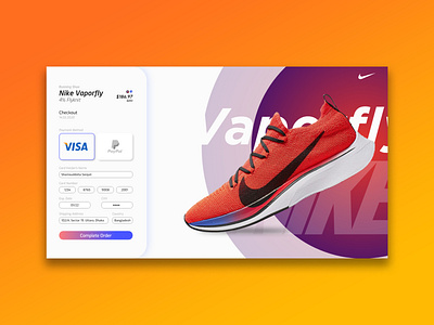 Daily UI #002 - Credit Card Checkout