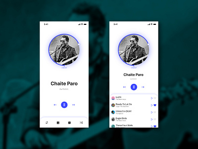 Music Player [Clean Ui design]