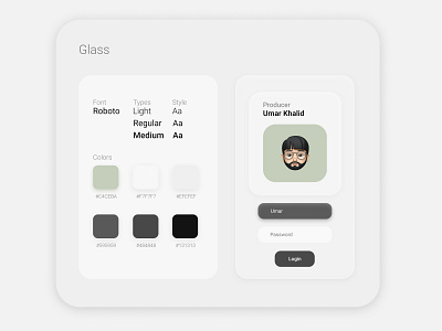 Glass UI