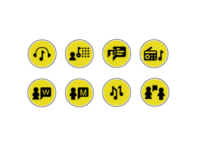 Yellow color icons custom icon flat icon icondesign line art line icon