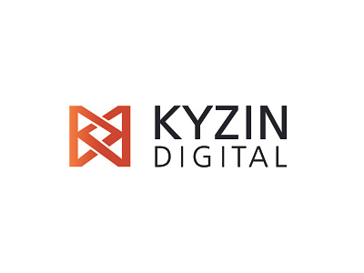 Kyzin Digital Logo branding branding and identity logo logo design