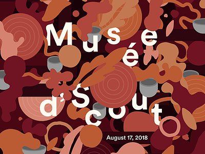 Musée d’Scout Returns August 17, 2018 birds branding chicago design dscout illustration pottery vector wheel