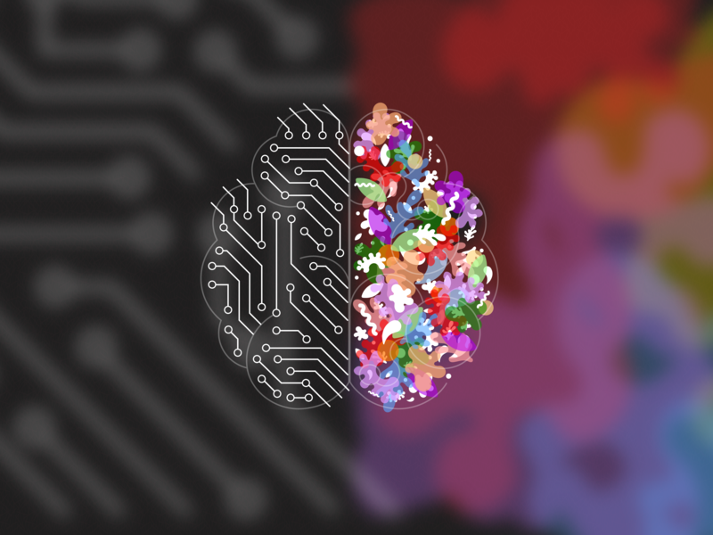 Left Brain Right Brain By Thumy Phan On Dribbble