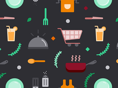Chef Thumy chicago design dscout icon artwork icons illustration pattern shapes vector
