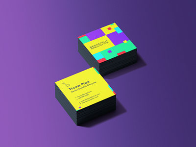 Beanstalk Predictive business card design business cards design vector