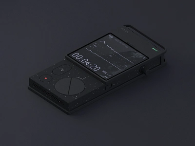 field recorder design fieldrecorder music product record sound ui ux voice