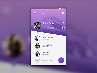 Dialer Material Design