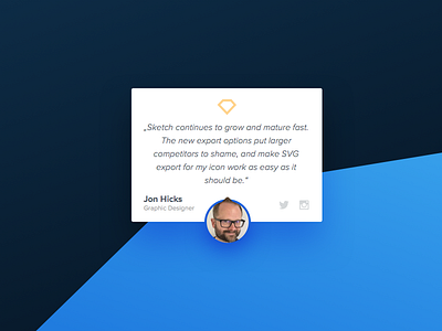 Day 39 - Testimonial dailyui sketch testimonial ui ux