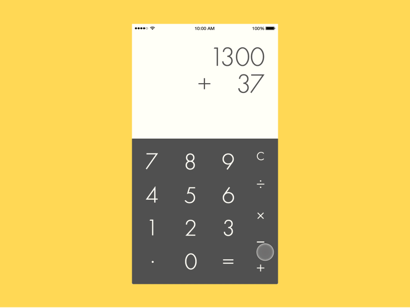 Daily UI #004 - Calculator 004 calculator daily ui ui