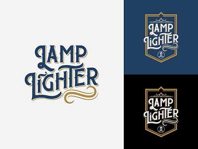 Lamp Light Branding Concept branding cannabis brand design illustration logo typography vector victorian logo style